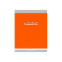 CONQUERANT Cahier Classique 17x22cm Grands Carreaux Seyès 60 Pages Agrafées Couverture Carte Recyclée Coloris - Image 4