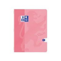 OXFORD Cahier Touch' 17x22cm Grands Carreaux Seyès 96 Pages Agrafées Couverture Carte Coloris Assortis - Image 4