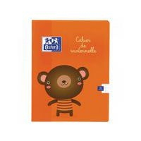 OXFORD Cahier Maternelle 17x22cm Réglure Double Ligne 3/10mm 32 Pages Agrafées Couverture Carte Coloris Assort - Image 2