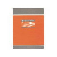 CONQUERANT Cahier de Devoirs 17x22cm Grands Carreaux Seyès 192 Pages Agrafées Couverture Carte Coloris Assorti - Image 5