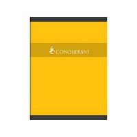CONQUERANT Cahier 24x32cm Grands Carreaux Seyès 48 Pages Agrafées Couverture Carte Coloris Assortis - Image 5