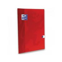 OXFORD Cahier Color Life 24x32cm Grands Carreaux Seyès 96 Pages Agrafées Couverture Carte Rouge - Image 2