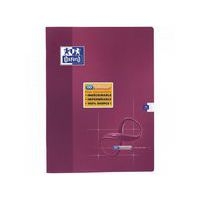 OXFORD Cahier Infinium 24x32cm Grands Carreaux Seyès 96 Pages Agrafées Couverture Synthétique Coloris Assortis - Image 5