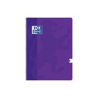 OXFORD Cahier Color Life 24x32cm Petits Carreaux 5mm Margés 140 Pages Agrafées Couverture Carte Coloris Assort - Image 3