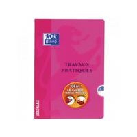 OXFORD Cahier de Travaux Pratiques OpenFlex A4 Grands Carreaux Seyès/Uni Blanc 80 Pages Agrafées Couverture Po - Image 4