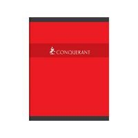 CONQUERANT Cahier 17x22cm Grands Carreaux Seyès 140 Pages Agrafées Couverture Carte Coloris Assortis - Image 4