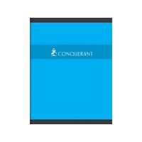 CONQUERANT Cahier 17x22cm Grands Carreaux Seyès 140 Pages Agrafées Couverture Carte Coloris Assortis - Image 2