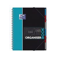OXFORD Cahier Etudiants Organiserbook A4+ Petits Carreaux 5mm 160 Pages Reliure Intégrale Couverture Polypro C - Image 4
