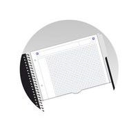 OXFORD Cahier Etudiants Multinotes A4+ Grands Carreaux Seyès 160 Pages Reliure Intégrale Couverture Polypro Co - Image 2