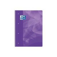 OXFORD Cahier Lagoon A4+ Grands Carreaux Seyès 160 Pages Reliure Intégrale Couverture Polypro Coloris Assortis - Image 3