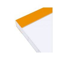 OXFORD Bloc-Notes Orange A4+ Uni 80 Feuilles Agrafées Couverture Carte Enduite Orange - Image 5