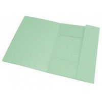 OXFORD Chemise 3 Rabats Top File + A4 avec Elastique Couverture Carte Vert Pastel - Image 2