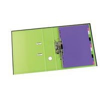 OXFORD Classeur à Levier My Colour A4XL Dos 80mm 2 Anneaux en D Couverture Carte Rembordée en Polypro Coloris - Image 3