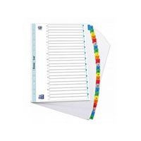 OXFORD Intercalaires Alphabétiques A4XL 26 Positions Carte Epaisseur 170g Blanc - Image 2