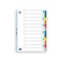 Intercalaires Neutres A4XL 12 Positions Carte Epaisseur 170g Blanc - Image 3