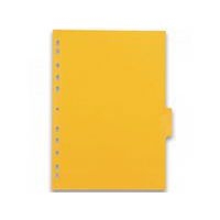 Intercalaires Neutres Color Life A4 6 Positions Carte Lustrée Epaisseur 220g Coloris Assortis - Image 2