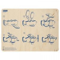 Première maquette - L'avion bi-plan - Image 4