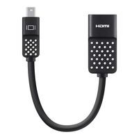 Adaptateur Mini DP vers HDMI femelle - Belkin - Image principale