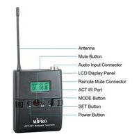 Emetteur de poche sans fil  ACT32T - MIPRO - Image 2