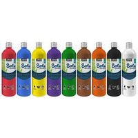 Assortiment 8 flacons 1 litre solugouache pebeo + 2 blancs OFFERTS - Image principale