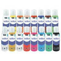 Assortiment de 16 flacons de 150 ml de gouache brillo pebeo couleurs assorties - Image principale