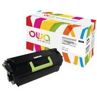 Toner laser noir reconditionné 25000 pages pourLexmark MX711 - Image principale