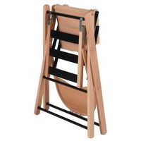 Chaise haute SARAH extra-pliante Hybride Noir - Image 2