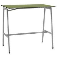 Mange-debout Ella rectangulaire hauteur 110 cm stratifié compact - Image principale