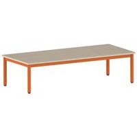 Table Carélie rectangulaire 180 x 80 cm fixe 4 pieds stratifié - Image 5