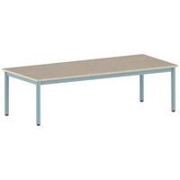 Table Carélie rectangulaire 180 x 80 cm fixe 4 pieds stratifié - Image 9