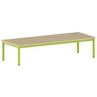 Table Carélie rectangulaire 200 x 80 cm fixe 4 pieds stratifié - Image 7