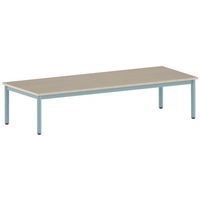 Table Carélie rectangulaire 200 x 80 cm fixe 4 pieds stratifié - Image 2