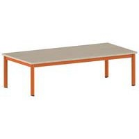 Table Carélie rectangulaire 160 x 80 cm mobile 4 pieds stratifié - Image 6