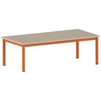 Table Carélie rectangulaire 160 x 80 cm mobile 4 pieds stratifié - Image 5