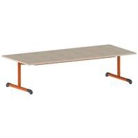 Table Bandana 180 x 80 cm fixe dégagement latéral stratifié Mobidecor - Image 7