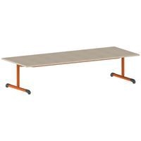 Table Bandana 200 x 80 cm fixe dégagement latéral stratifié Mobidecor - Image 6