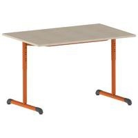 Table Bandana réglable T3 à T6 dégagement latéral stratifié Mobidecor - Image 4