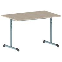 Table Bandana réglable T3 à T6 dégagement latéral stratifié Mobidecor - Image 8