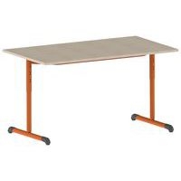 Table Bandana réglable T3 à T6 dégagement latéral stratifié Mobidecor - Image 9