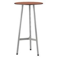 Mange-debout Ella rond Ø 60 cm hauteur 110 cm stratifié CDF Mobidecor - Image 4