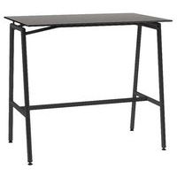 Mange-debout Ella rectangulaire hauteur 110 cm stratifié compact - Image 5