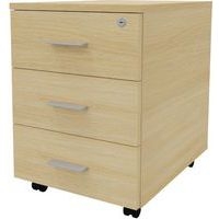 Caisson mobile avec 3 tiroirs Moka - Eol - Image principale