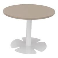 Table Host Ø 60 x h 45 cm plt Argile pied tulipe Blanc - Image principale
