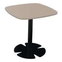 Table Host 60 x 60 x h 60 cm plt Argile pied tulipe Noir - Image principale