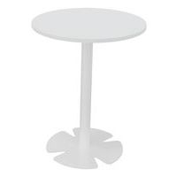 Table Host Ø 60 x h 75 cm plt Blanc pied tulipe Blanc - Image principale