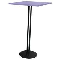 Mange-debout Roxane piètement 2 tubes 60x60 cm - Image 5