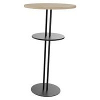 Mange-debout Roxane + tablette piètement 2 tubes Ø 60 cm - Image 8