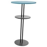 Mange-debout Roxane + tablette piètement 2 tubes Ø 60 cm - Image 5