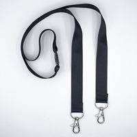 Tour de cou badge recyclé avec double mousqueton - Avery (Lot de 10) - Image principale