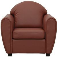 Fauteuil West enduit PVC non feu brun - Image 2
